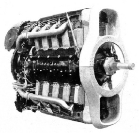SMALL FRONTAL AREA is a feature of the Napier Rapier engine