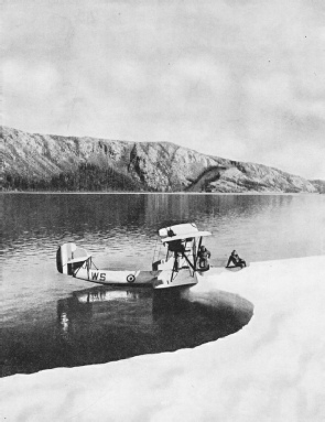 A VEDETTE FLYING BOAT of the Royal Canadian Air Force