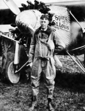 Lindbergh made his epic solo flight in the Spirit of St. Louis