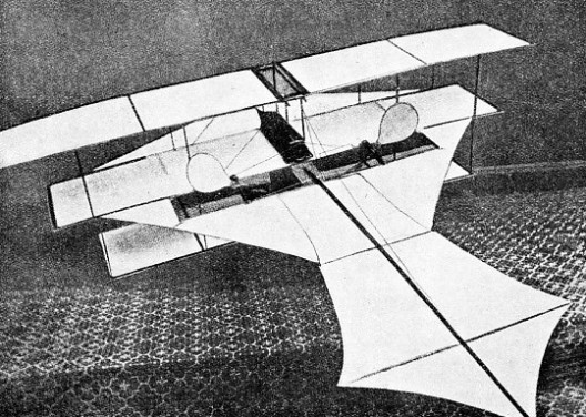 MODEL TRIPLANE exhibited at the first Aeronautical Exhibition, 1868