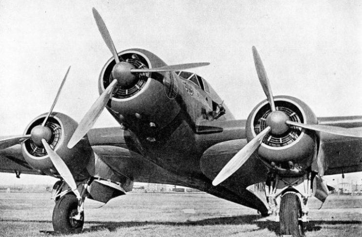 A THREE-ENGINED S-79 SAVOIA-MARCHETTI BOMBER
