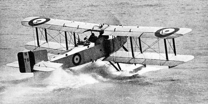 SEAPLANES PLAY A PROMINENT PART in the overseas Commands of the Royal Air Force