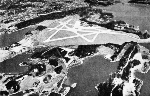 OSLO’S NEW AIRPORT scheduled to be ready for use in the spring of 1939