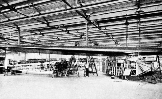 A LARGE AIR LINER in the course of construction