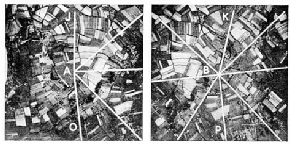 RADIAL TRIANGULATION can be used to yield reasonably accurate planimetry of moderately flat country from a series of air photographs