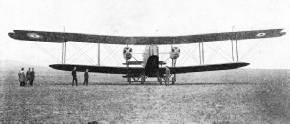 A FAMOUS BOMBER OF THE WAR of 1914-18, the Handley Page O/400