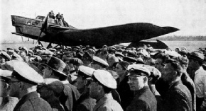 AT THE COMPLETION OF A FLIGHT OF NEARLY 15,000 MILES round the U.S.S.R. in 1937