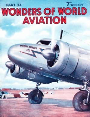 One of British Airways’ Lockheed Electra air liners at Croydon