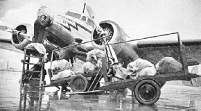 AIR MAIL FOR SCANDINAVIA is carried by British Airways