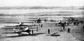 BEFORE THE COMPLETION OF JERSEY AIRPORT aircraft landed on and took off from the beach at St Helier