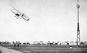 A FARMAN AEROPLANE at the Milan meeting in 1910