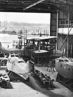 MAIN WORKSHOP of Saunders-Roe, Ltd, at Cowes