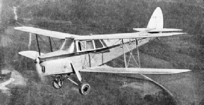 DE HAVILLAND HORNET MOTH TWO-SEATER 