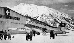 THE HIGHEST AERODROME IN SWITZERLAND is at Samaden