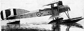 THE 184 SEAPLANE made by Short Brothers in 1914