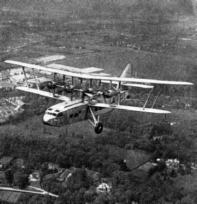 The Scylla was a development of the Kent type of flying boat used by Imperial Airways 
