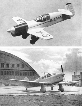 Percival aircraft types