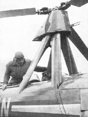 ROTOR MOUNTING on a Cierva Autogiro