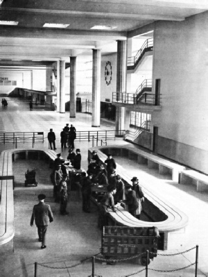 EXAMINATION OF PASSENGERS’ BAGGAGE at Le Bourget Airport