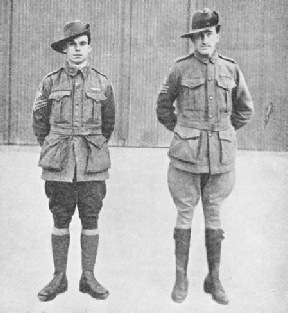 THE TWO MECHANICS, Sergeant Shiers, left, and Sergeant Bennett