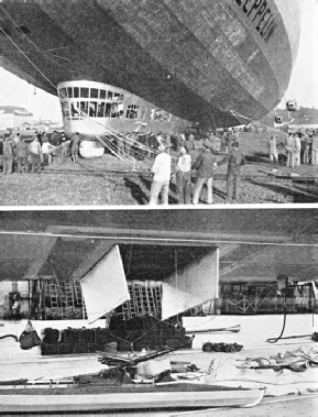 Famous German airship flights
