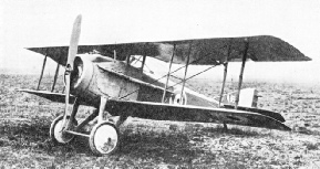 The Spad, a single-seater tractor biplane