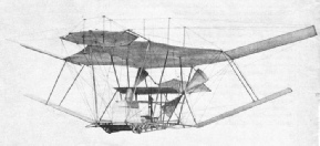 MODEL OF EXPERIMENTAL AEROPLANE built by Sir Hiram Maxim in 1894