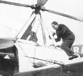 INVENTOR OF THE “AUTOGIRO” AIRCRAFT, Senor Don Juan de la Cierva