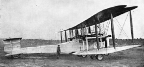 VICKERS VIMY BIPLANE in which Alcock and Brown made their historic flight