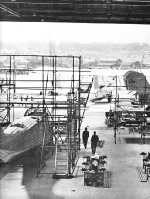 MAIN WORKSHOP of Saunders-Roe, Ltd, at Cowes