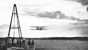 THE FIRST OFFICIAL FLIGHT OF MORE THAN ONE HOUR was made by Wilbur Wright in 1908