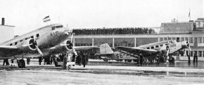 DUTCH AND SWEDISH AIRCRAFT at Bromma Airport, Stockholm