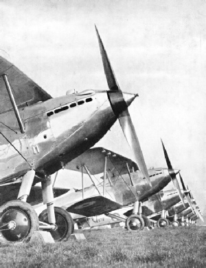 Hawker Harts of No. 601 Squadron of the Auxiliary Air Force