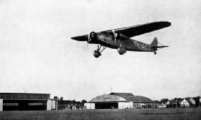 The Varmland preparing to land at Bulltofta, the airport for Malmo