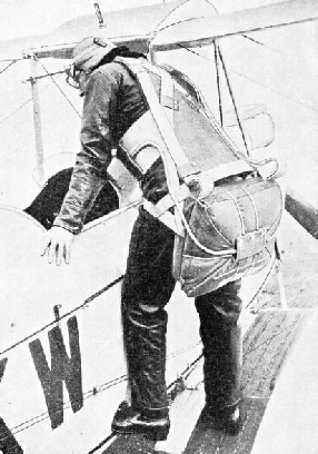LESLIE IRVIN, inventor of the Irvin Air Chute