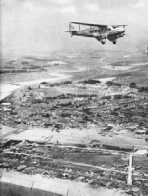 the country immediately east of Shoreham airport