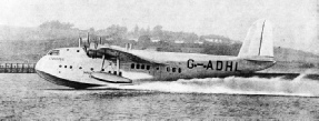 The Canopus is one of the Empire flying boats used on the Empire air mail services.