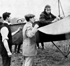 THE FIRST OFFICIAL BRITISH AIR MAIL EXPERIMENT was in 1911