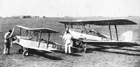 A SMALL SINGLE-SEATER BIPLANE the single-seater Currie Wot