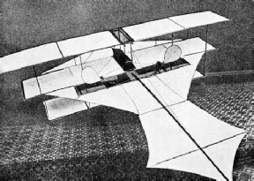 MODEL TRIPLANE exhibited at the first Aeronautical Exhibition, 1868