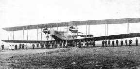 LONG-RANGE BIPLANE of the Handley Page type V/1500