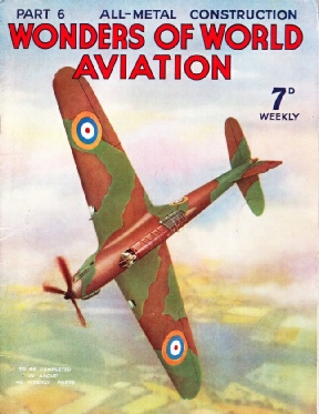 The cover of Part 6 also featured a coloured cover showing a production Fairey Battle during its acceptance tests