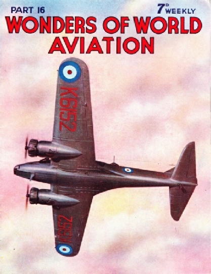An Avro Anson in flight