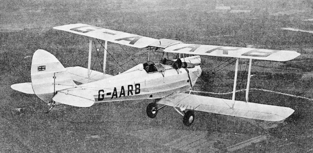 This De Havilland Gipsy Moth was piloted by Miss Jean Batten in 1934