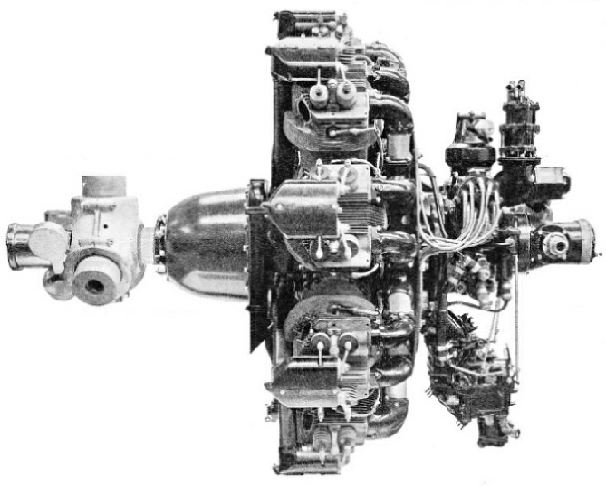 a Bristol Mercury VIII aero engine