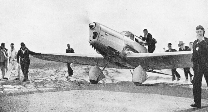 Kingsford-Smith After his Record-Breaking Flight in 1933