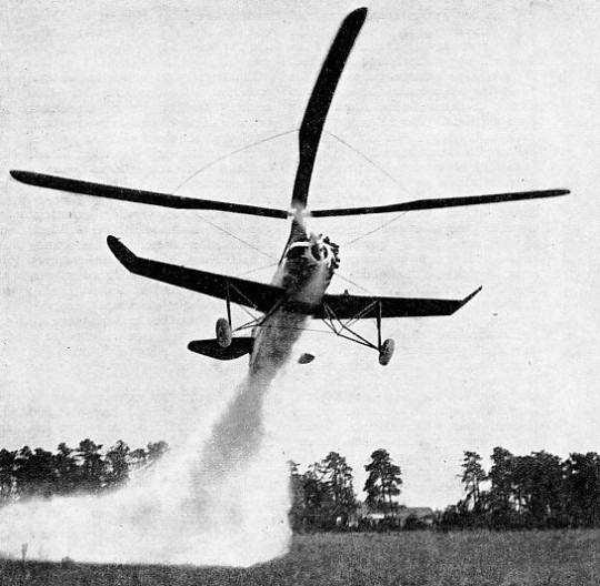 DUSTING A CRANBERRY PLANTATION in New Jersey