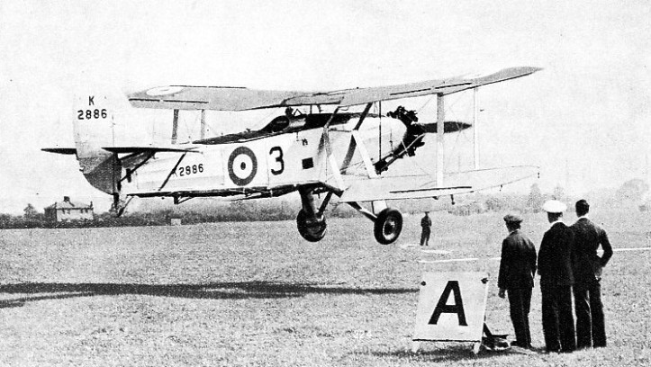 PRACTISING DECK LANDING ON AN AERODROME at Gosport