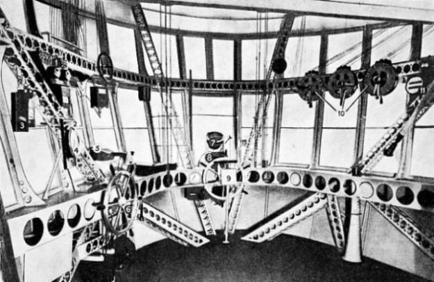 THE CONTROL CAR OF THE HINDENBURG