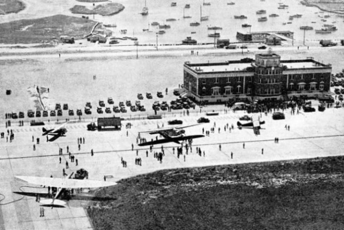 AFTER THEIR FLIGHT FROM PARIS TO NEW YORK, Codos and Rossi were welcomed at the Floyd Bennett Airfield